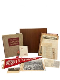 Vintage Harvard Related and Tom Woods Collection Lot