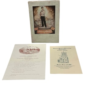 Western Reserve Academy 1926 Centennial Commemoration Book and Luncheon