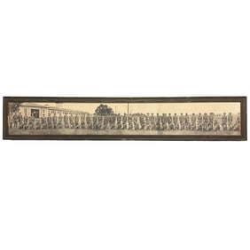 WWI Military 5th Regiment Panoramic Photograph