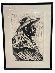 Mid 20th Century Signed Mc. Alexander Litho