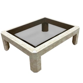 Maitland Smith Tessellated Stone Coffee Table
