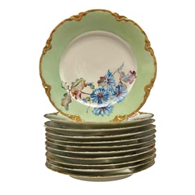 Haviland & Co. Limoges France Floral Plates (11)