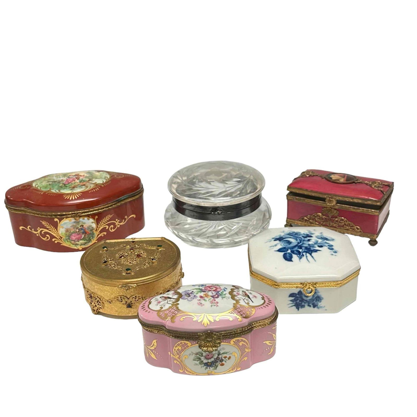 Collection of Dresser Boxes includes Limoges (6) (1 of 17)