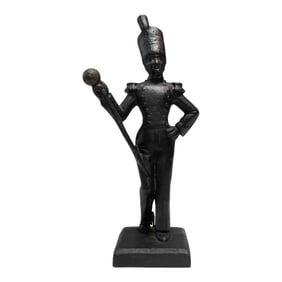 Cast Iron English / British Soldier Door Stop