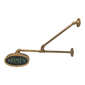 American Industrial Era Women Wall Sign