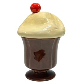Metlox Ice Cream Float Cookie Jar 1970's