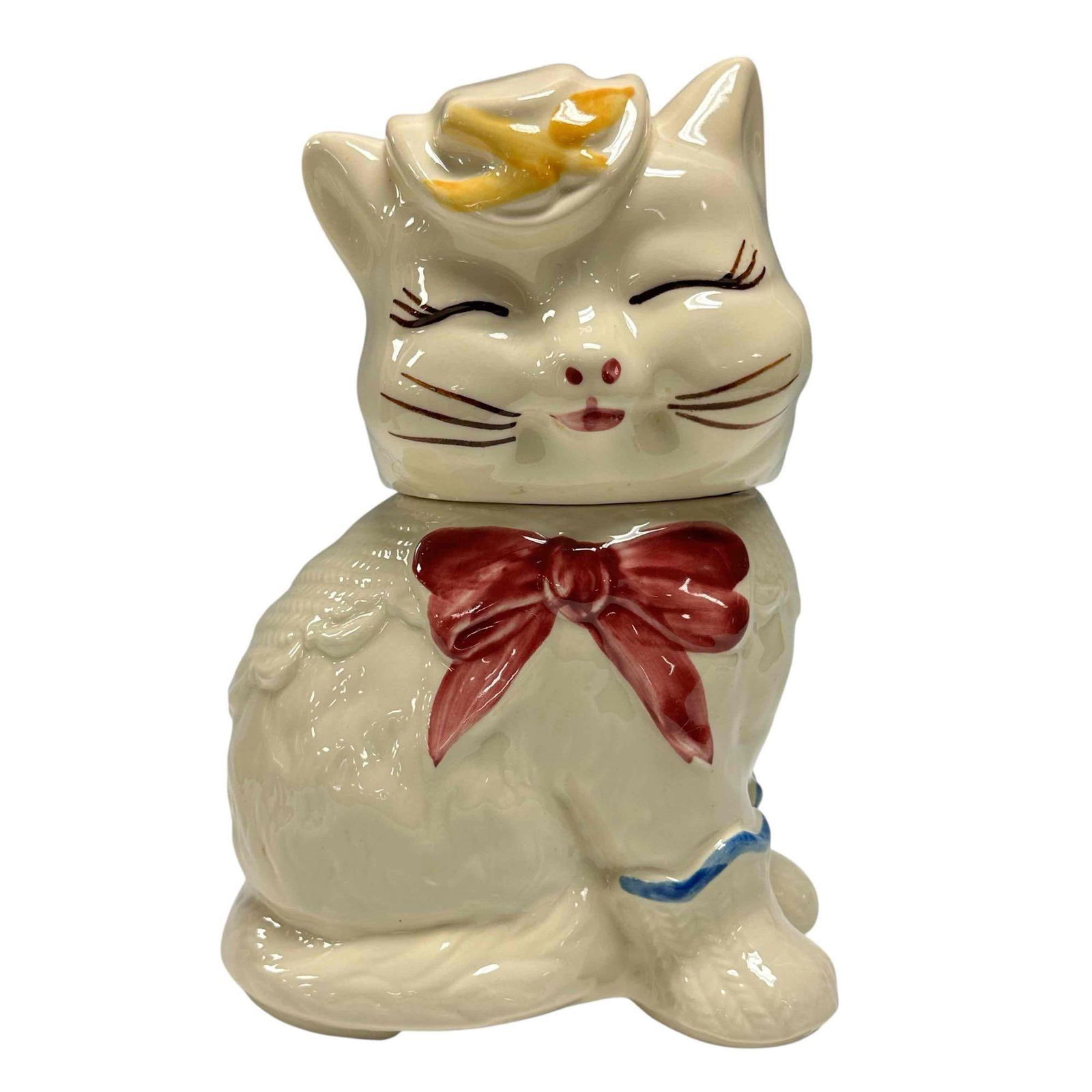 Vintage Shawnee Puss N Boots, Cat Cookie Jar (1 of 14)