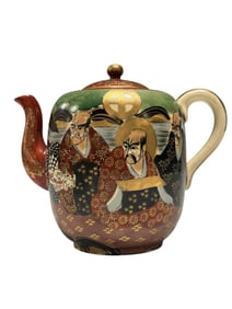Japanese SATSUMA Porcelain Tea Pot