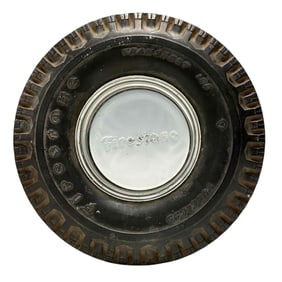 Vintage Firestone Transport 100 Tubeless Ashtray