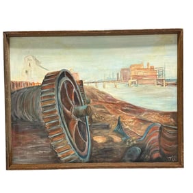 American Margaret H L'Orange Oil on Artisan Board