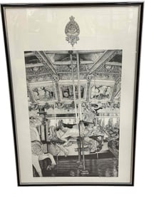 Howard Lieberman 1991 litho Reflections of Yesterdays Journey