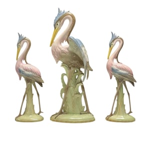 Ball Brothers California Pottery Heron or Cranes