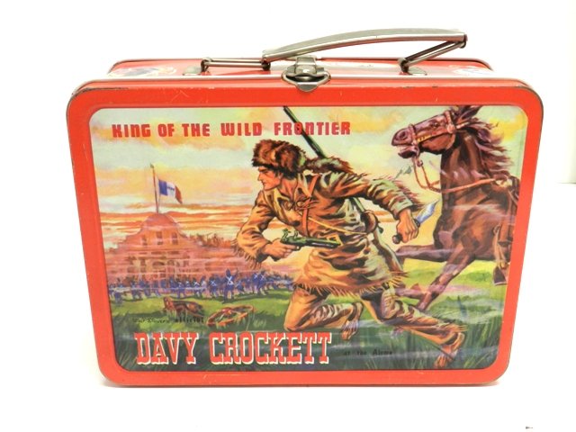 Davey Crocket Disney Lunch Box: In good condition with original thermos.