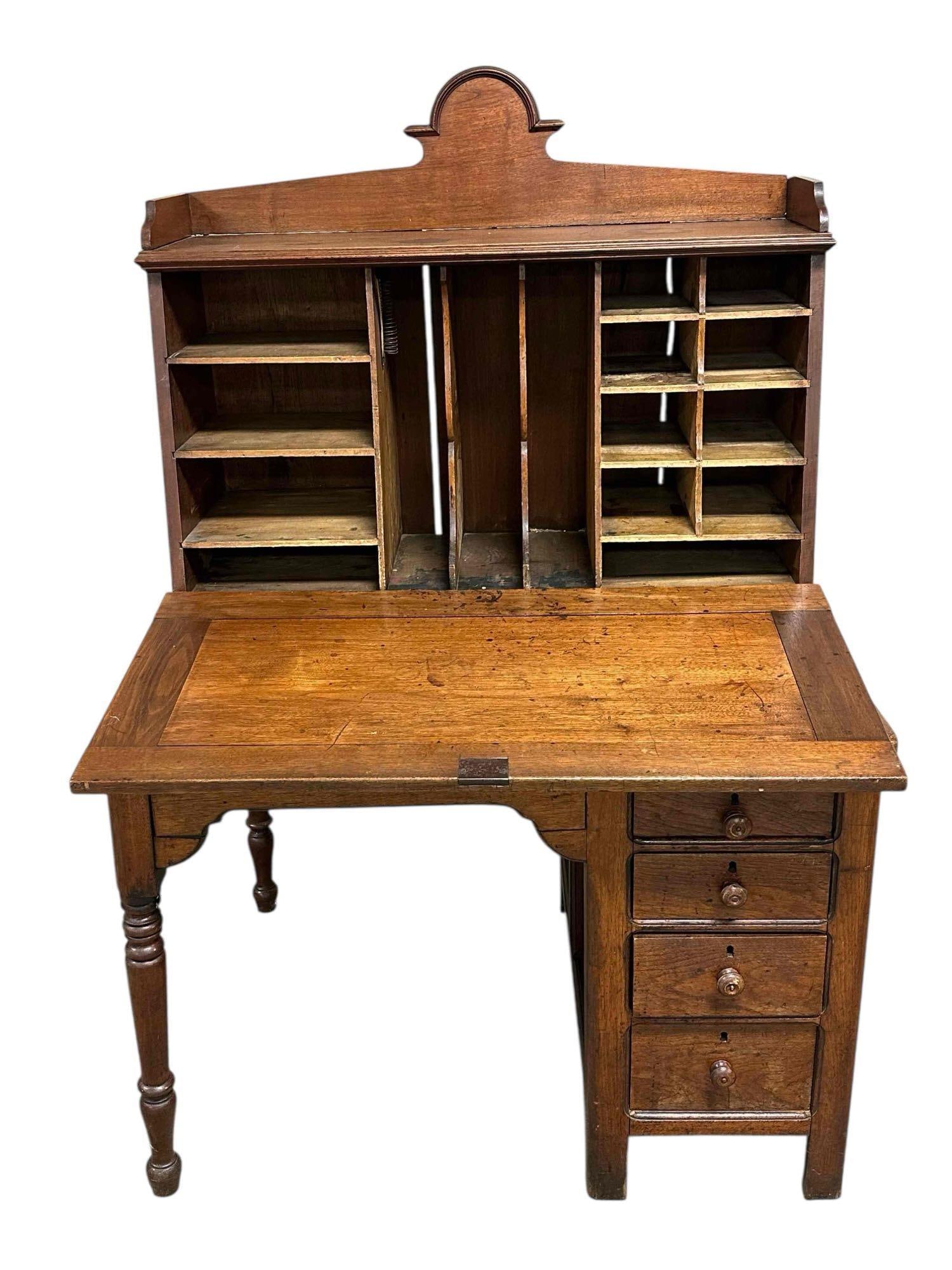19th Century Early American Hotel / Plantation Desk (1 of 13)