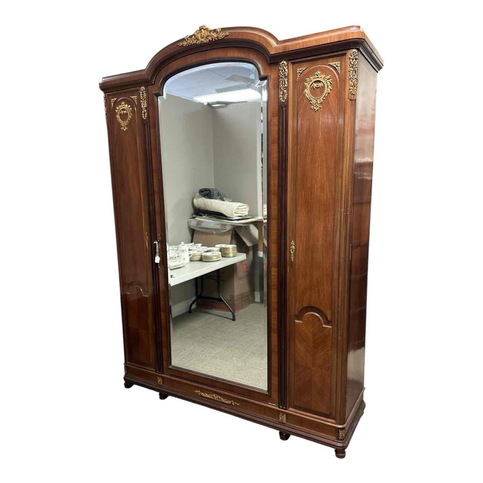 Exceptional French Louis XVI Style Armoire (1 of 18)