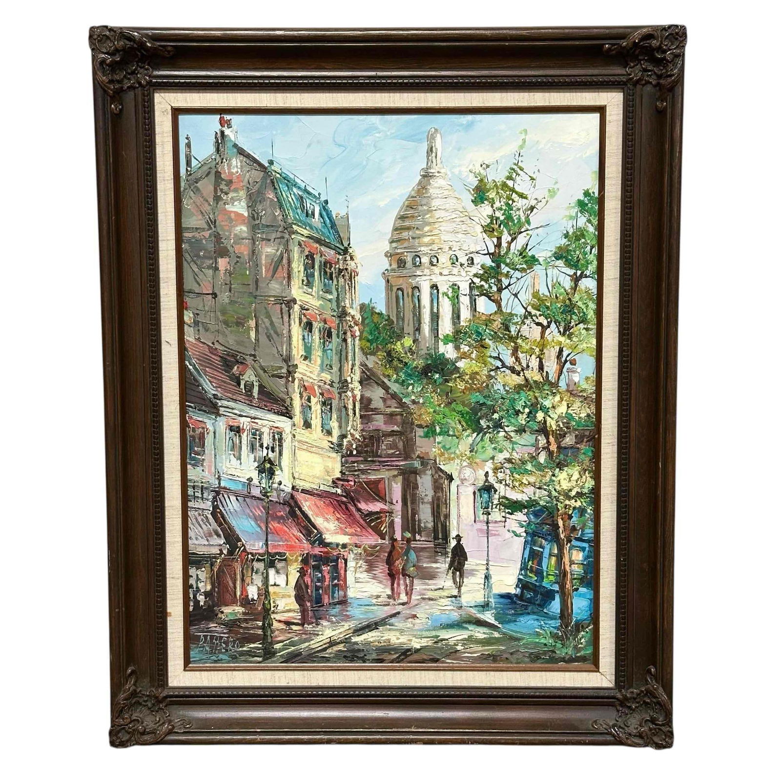 20th C France PASSERO IMPRESSIONIST OIL on Canvas (1 of 20)