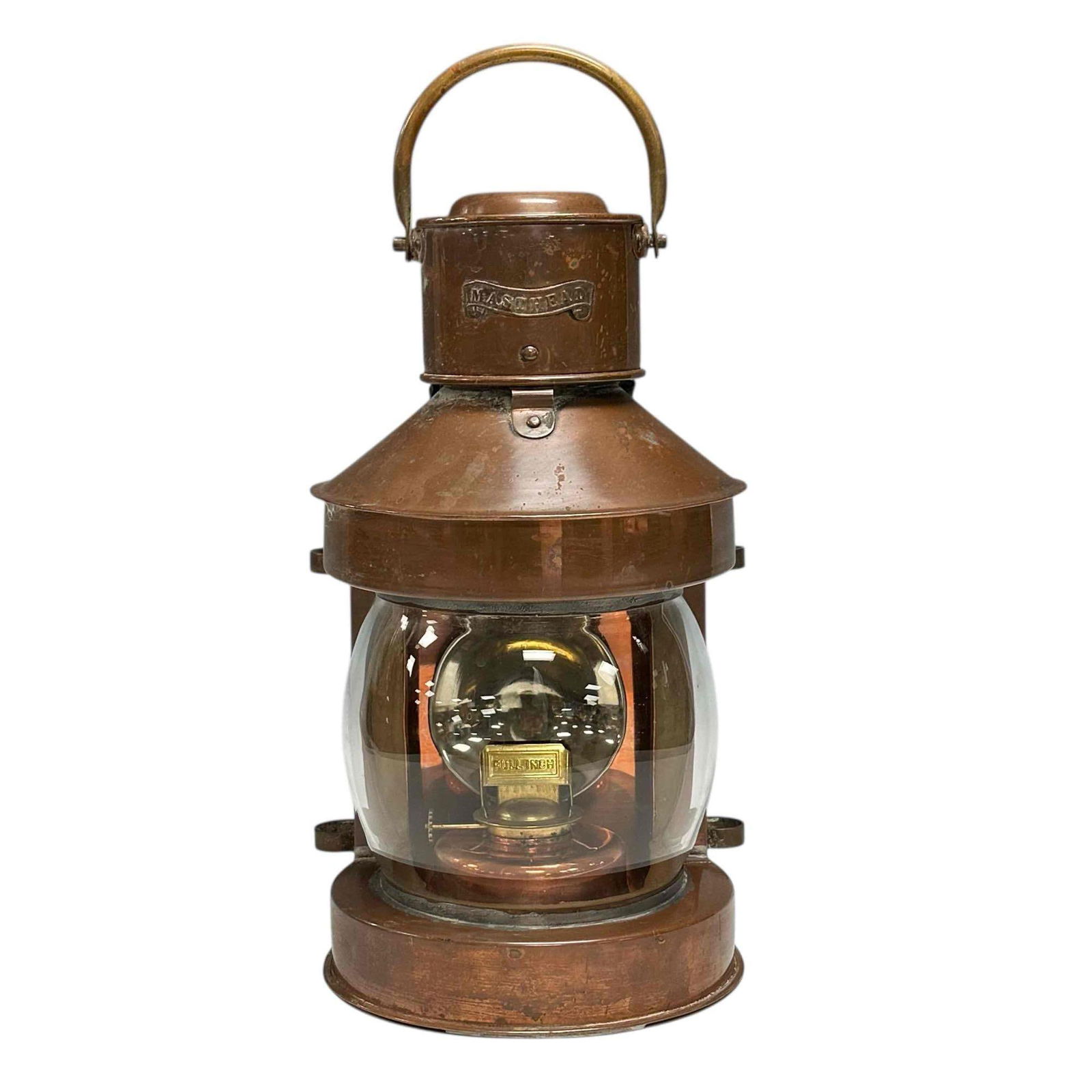 Nautical Masthead Copper Ships Navigation Lantern (1 of 17)