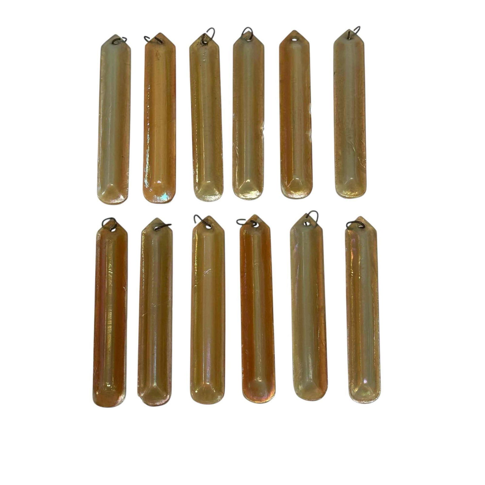 Set of (12) Tiffany Studios Art Glass Prisms (1 of 20)