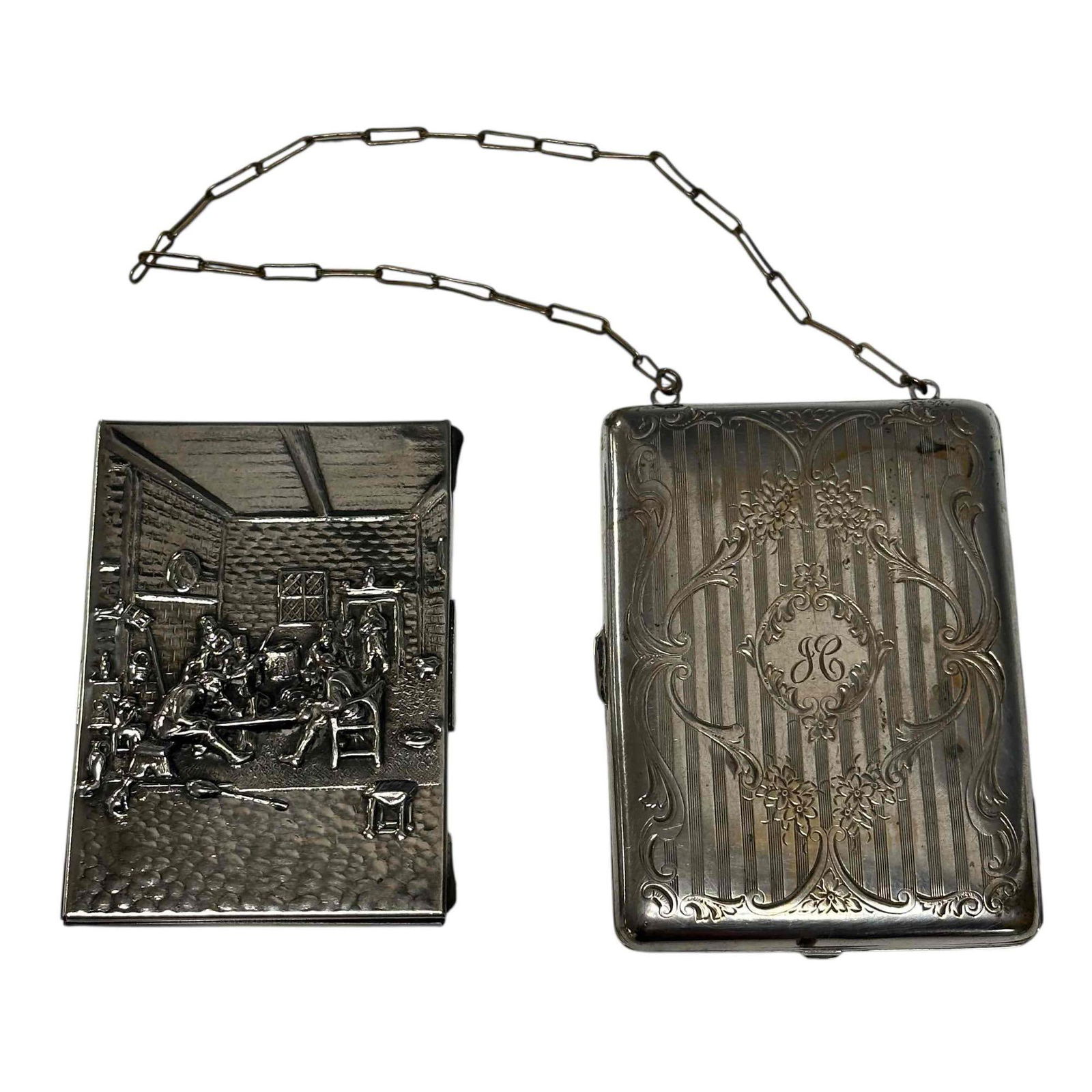 German Silver Coin Purse and Card Case (1 of 15)