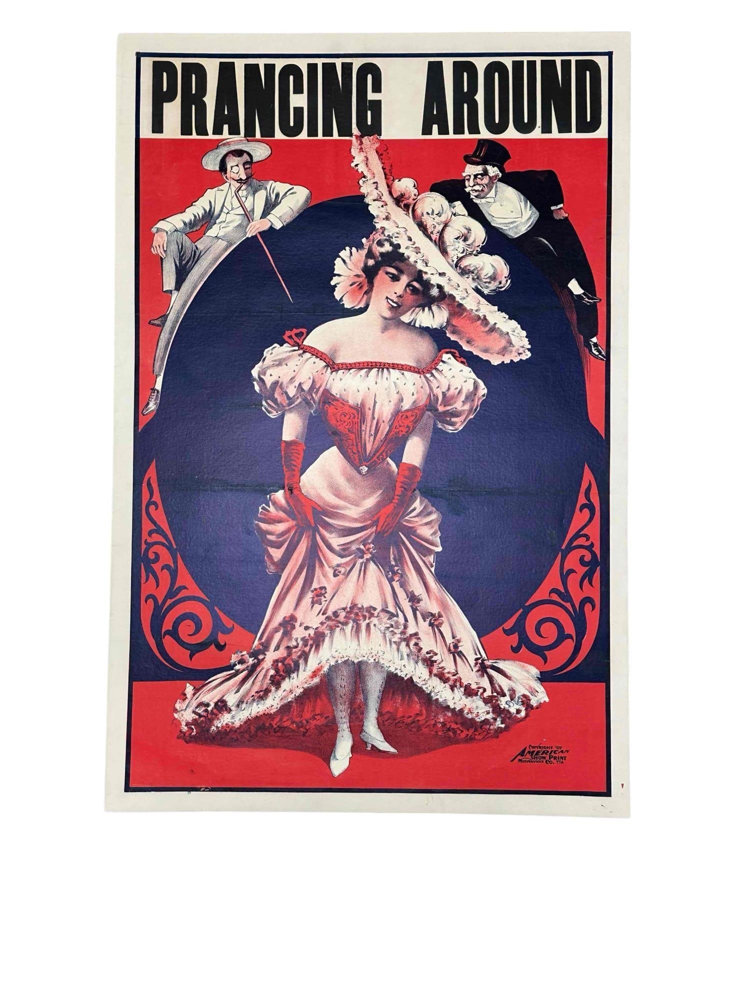 Prancing Around - 1907 American Art Event Poster (1 of 14)