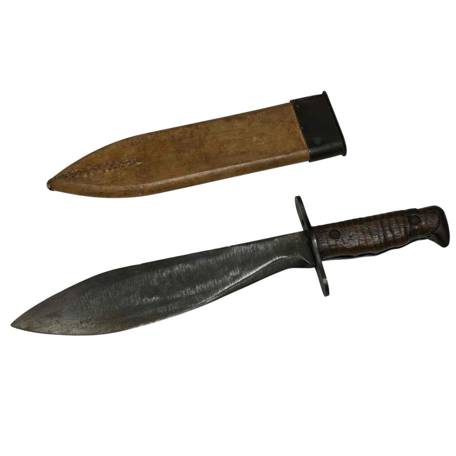 WWI U.S. M1917 Bolo Knife Plumb St. Louis 1918 with Sheath (1 of 20)