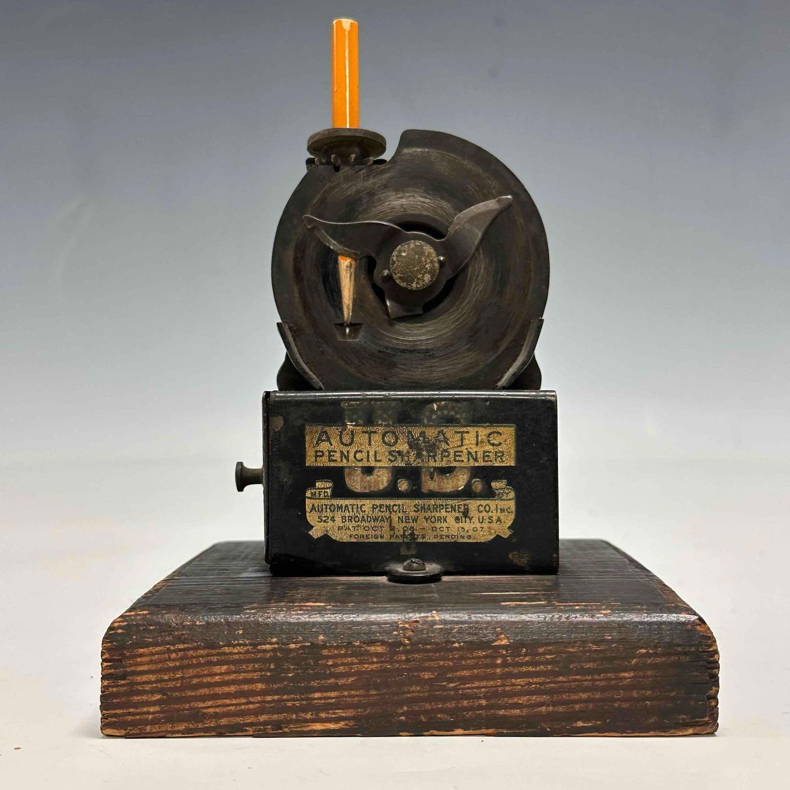 APSCO Automatic Pencil Sharpener Ca. 1911 - 3
