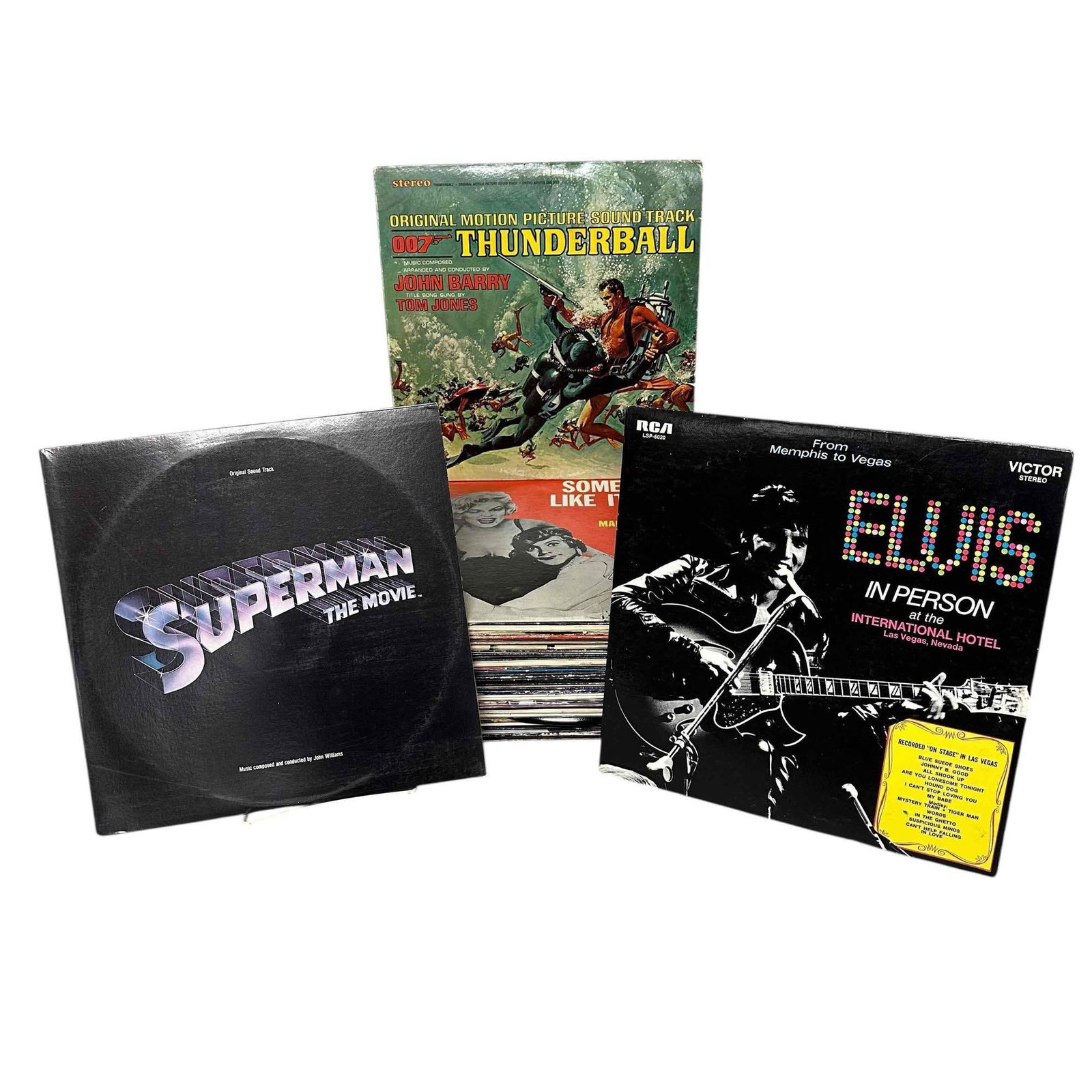 Collection of 33 Crooners and Vintage Sound Track Records (1 of 16)