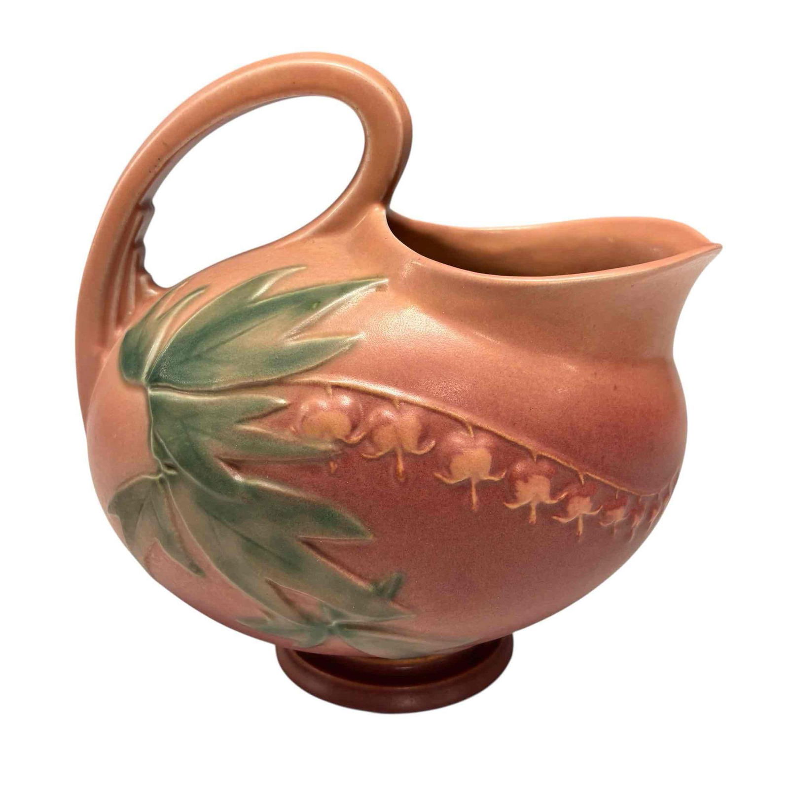 Roseville Pottery Bleeding Heart Pink Ewer #1323 (1 of 14)