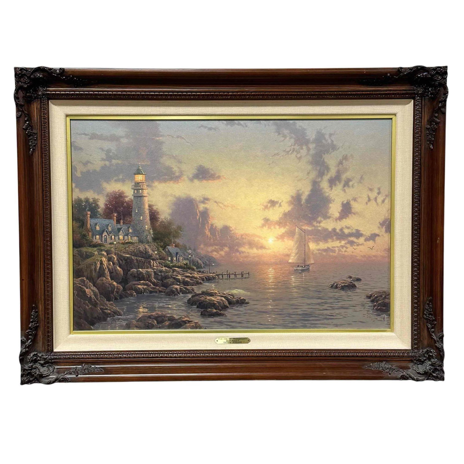 The Sea of Tranquility by Thomas Kinkade -Seaside Memories V (1 of 16)