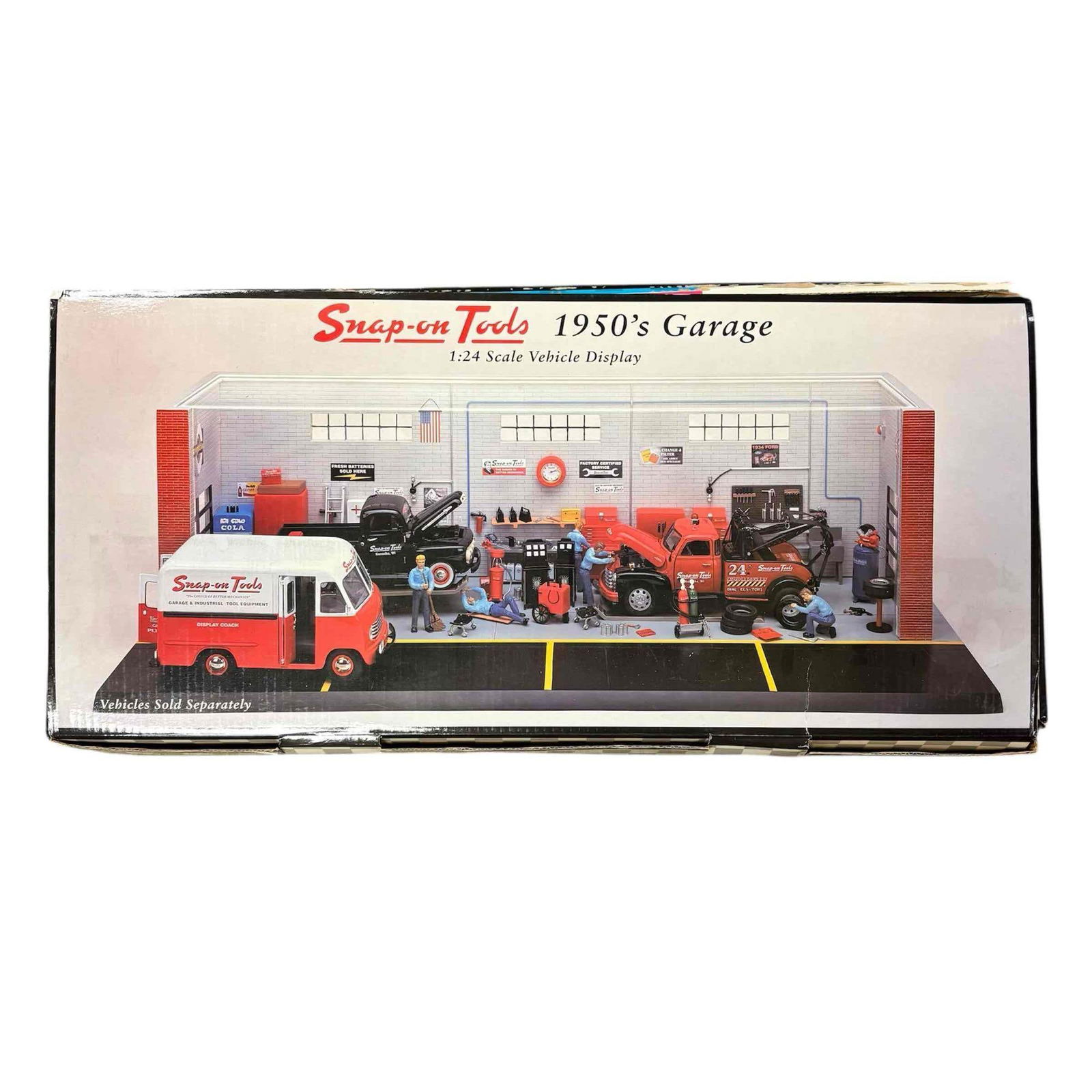 2002 Snap-On-Tools 1950's Garage 1:24 Scale Display (1 of 14)