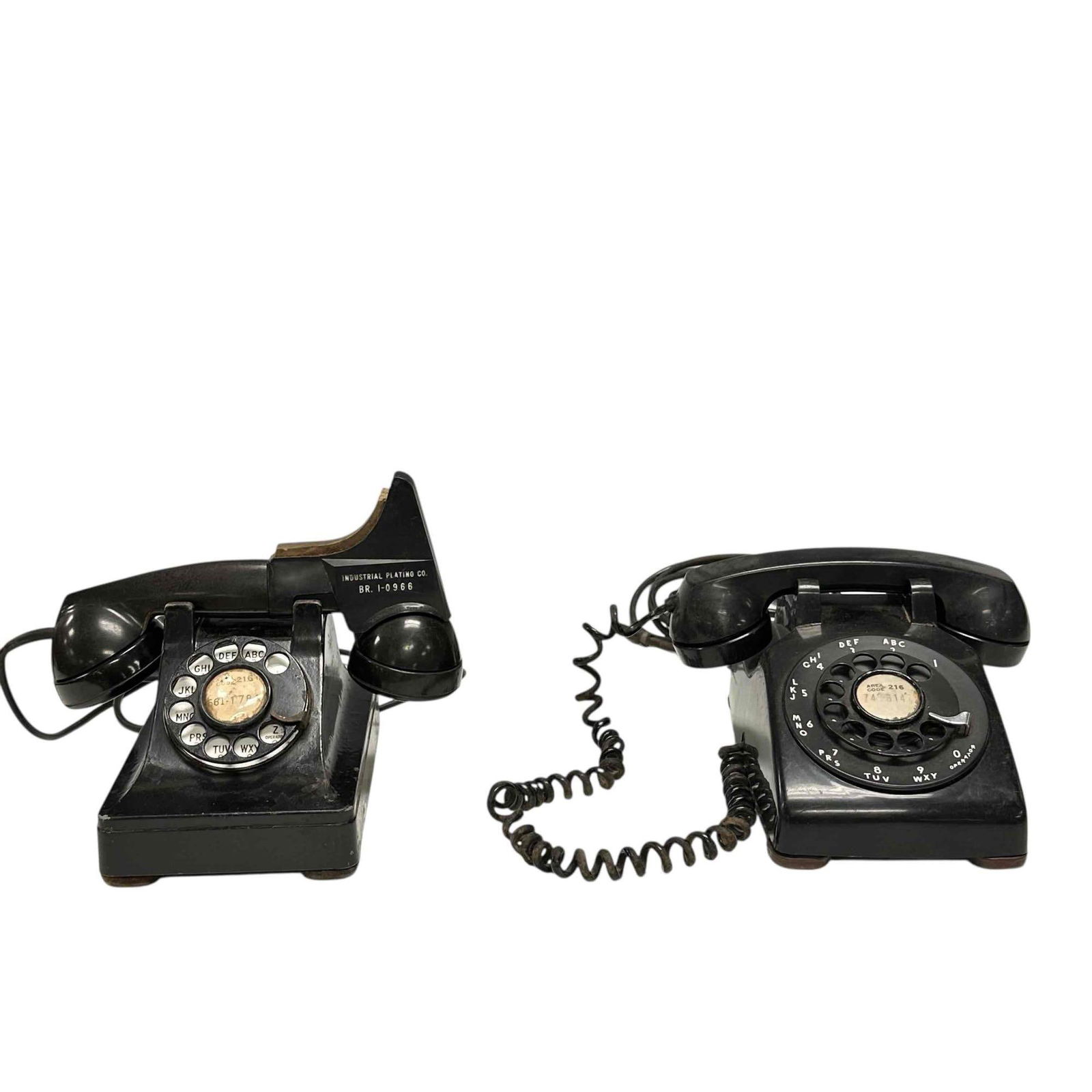 Vintage Black Rotary Table Phones Western Electric Bell System (2) (1 of 19)