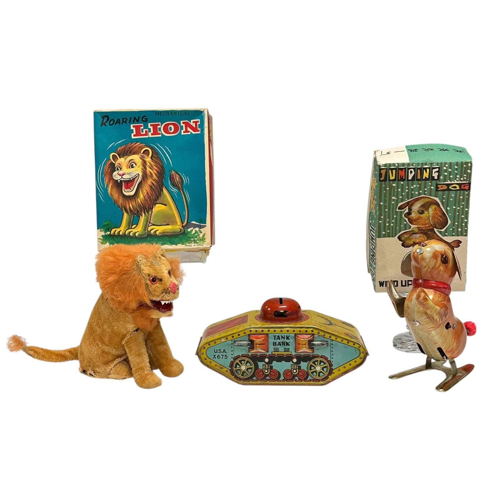 Vintage Mechanical Toys and Tin Litho Tank Bank (3) (1 of 20)