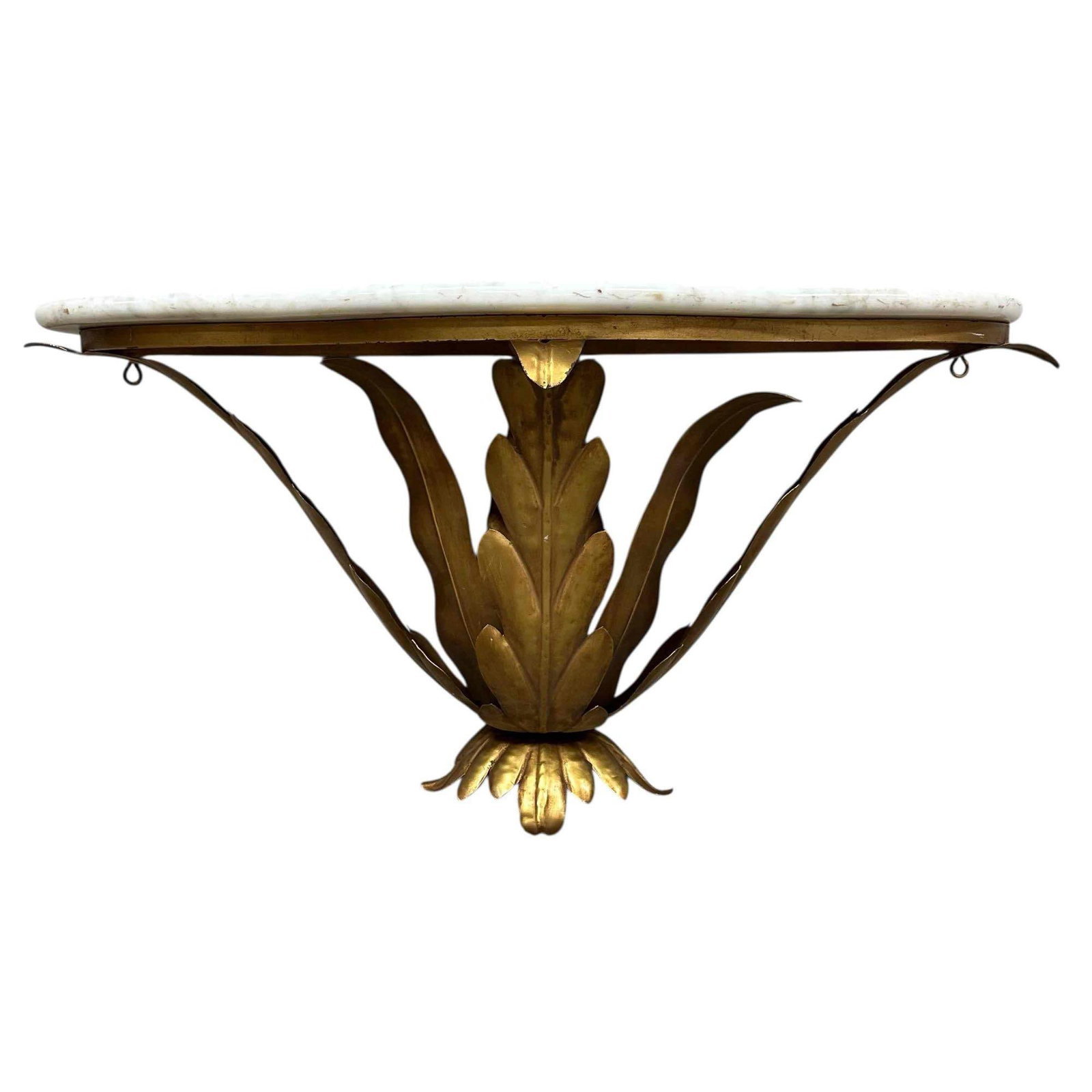 Mid 20th Century Marble Top Wall Table / Sconce (1 of 14)