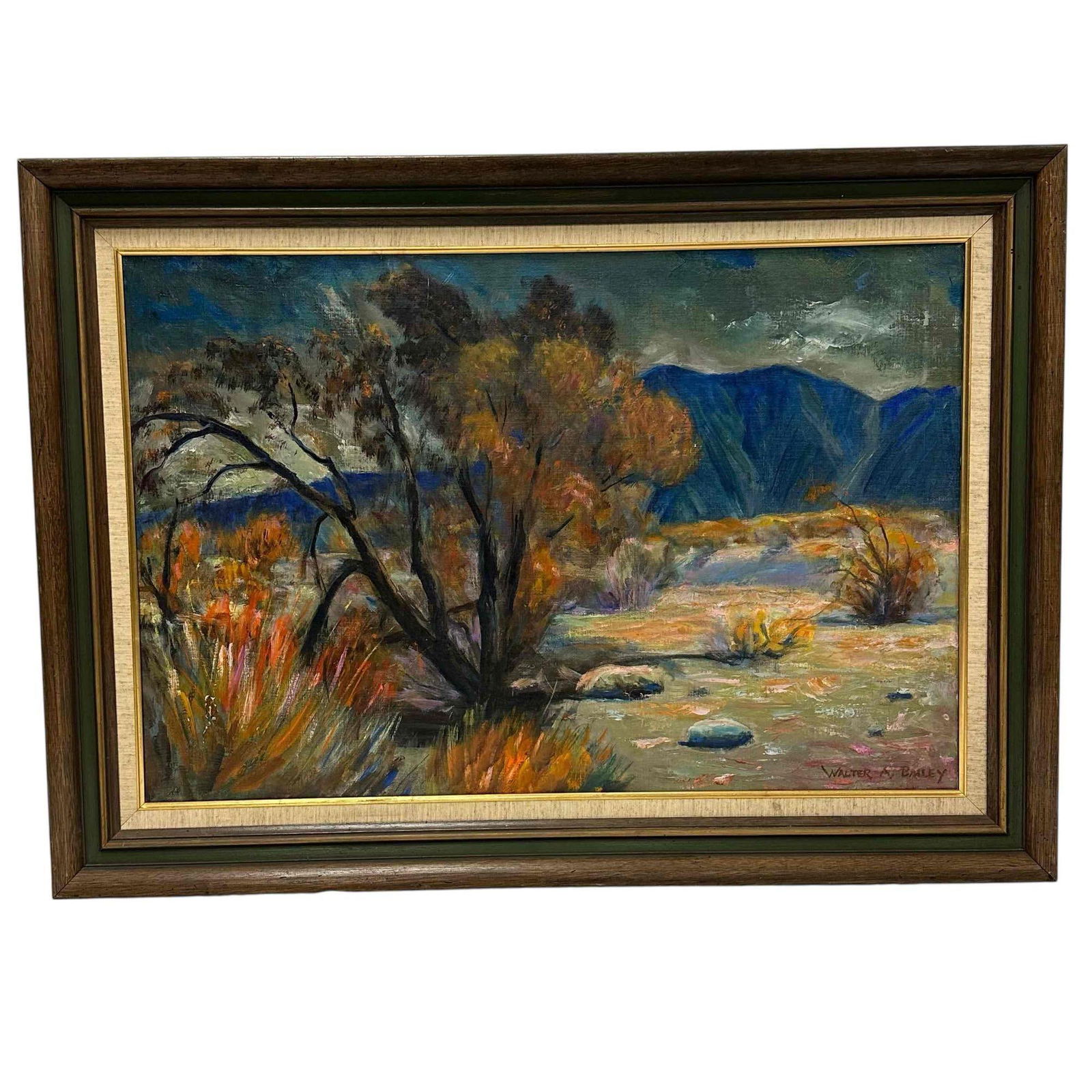 Walter Bailey (American, 1894-1991) Desert Smoke Tree (1 of 19)