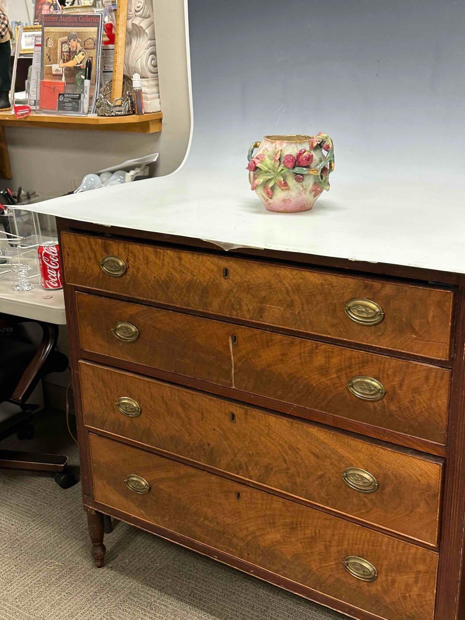 AMPHORA Earthware Vessel with Applied Horse Chestnuts - 17