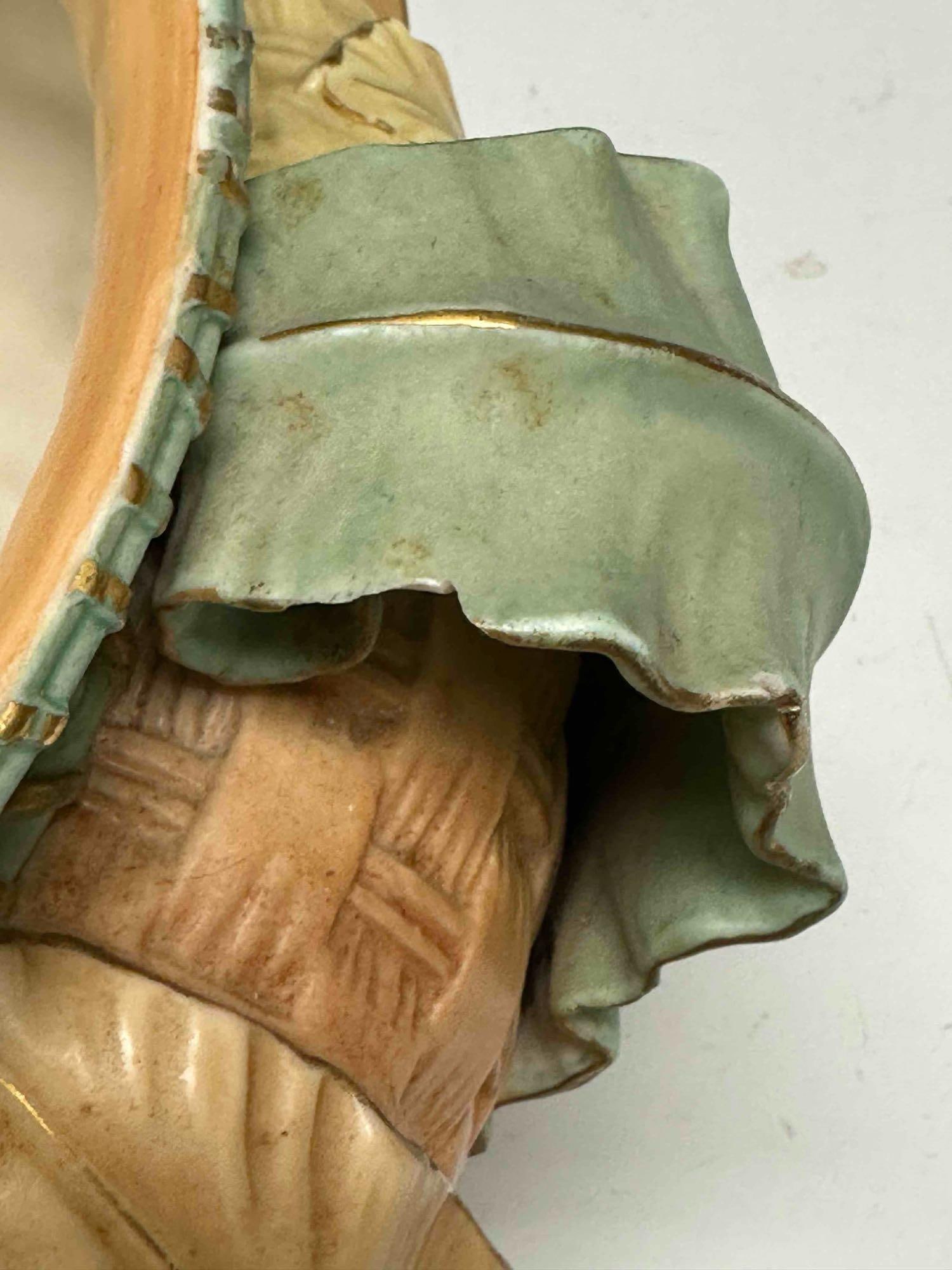 Circa 1900 Royal Worcester Blush Ivory Jardiniere - 13