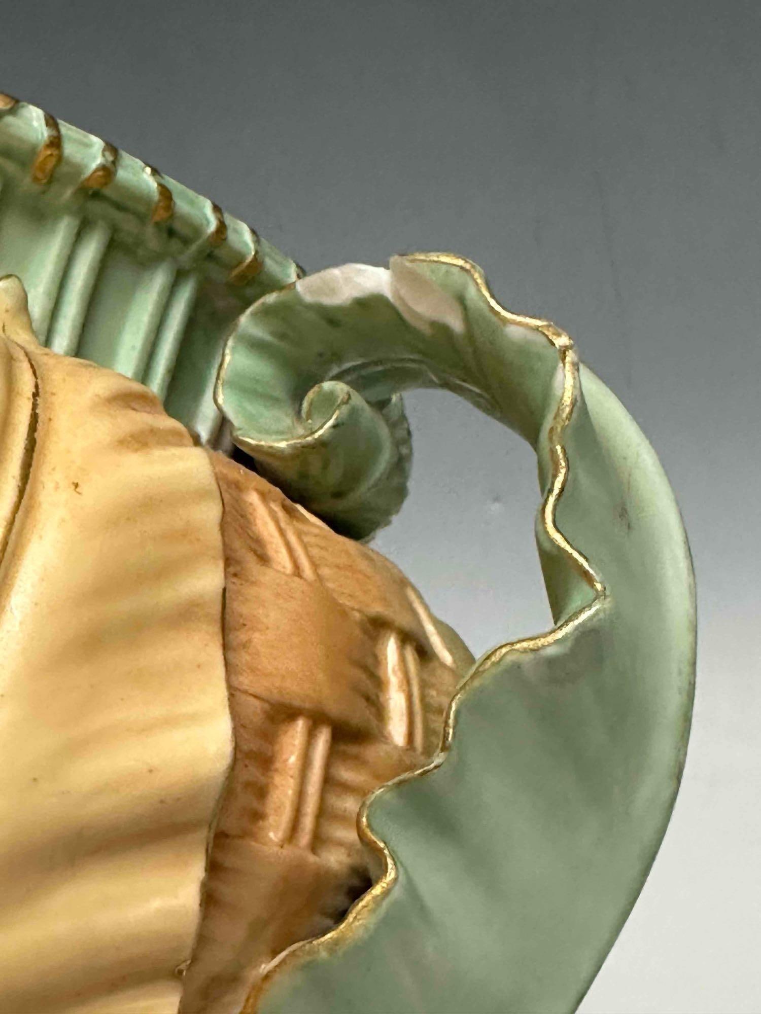 Circa 1900 Royal Worcester Blush Ivory Jardiniere - 14