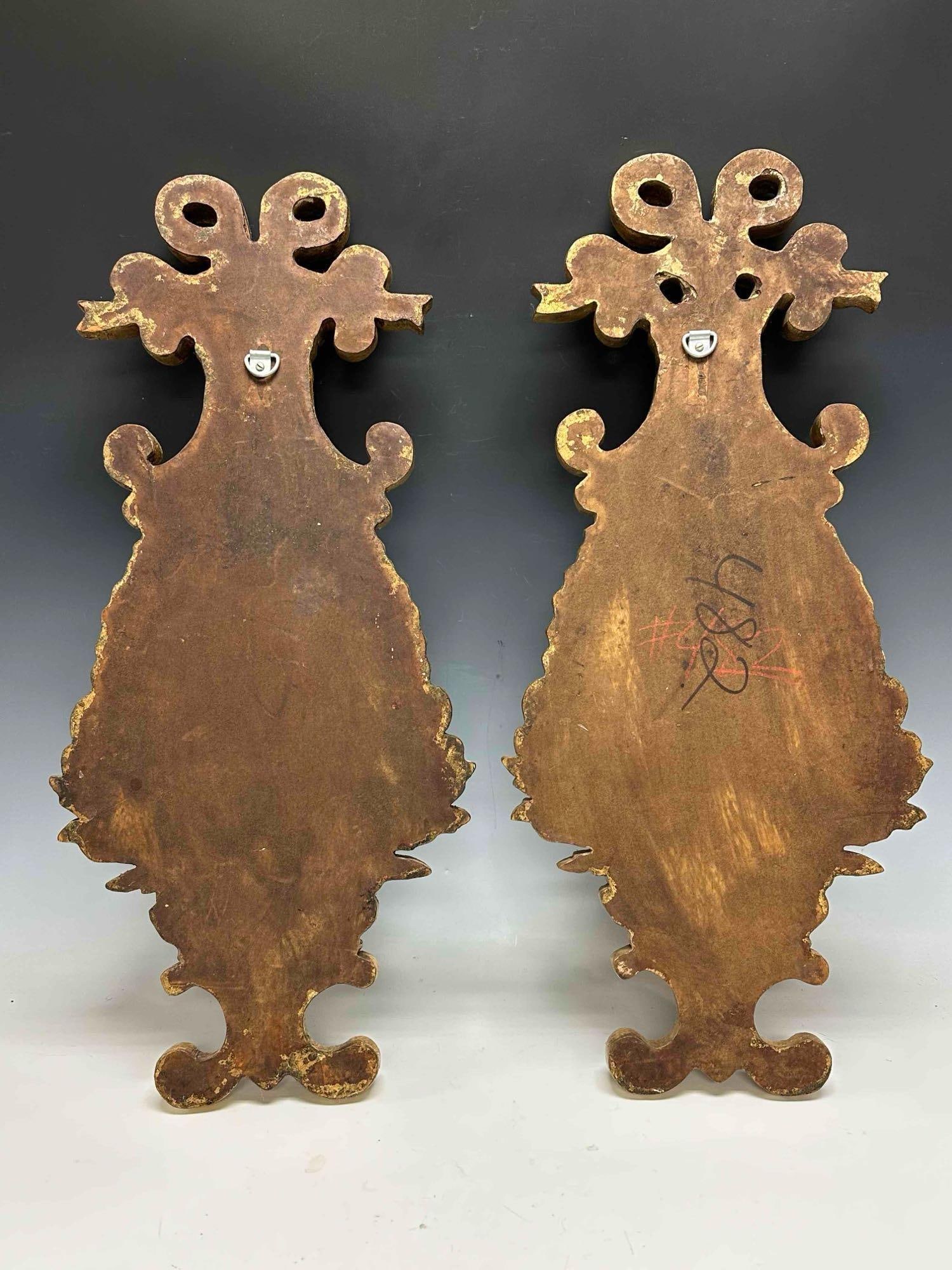 French Provincial High Relief Bisque Figural Scenes Plaques (2) 28" - 9