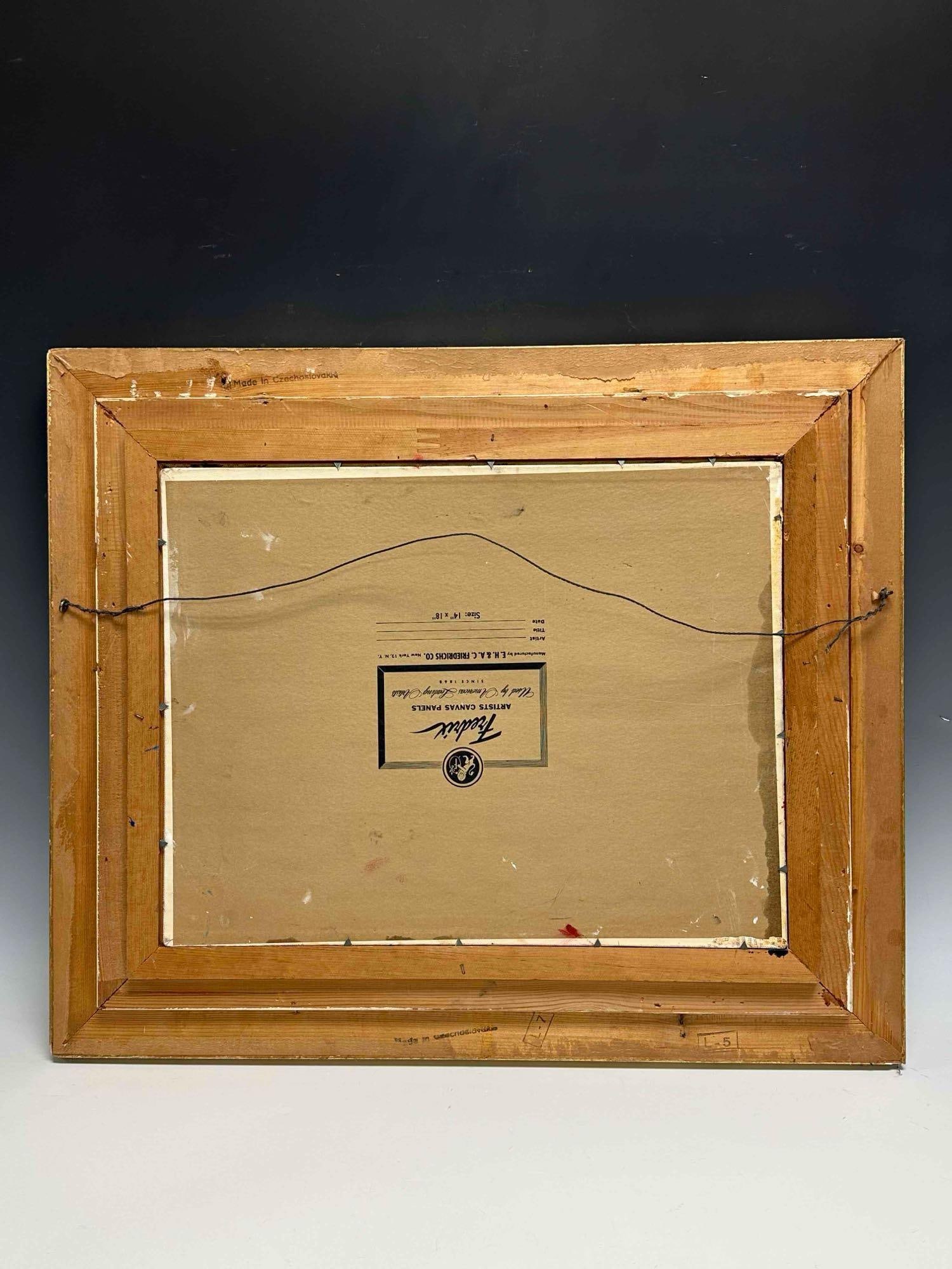 Walter A. Bailey (1894-1989) Still Life Oil on Board Painting - 12