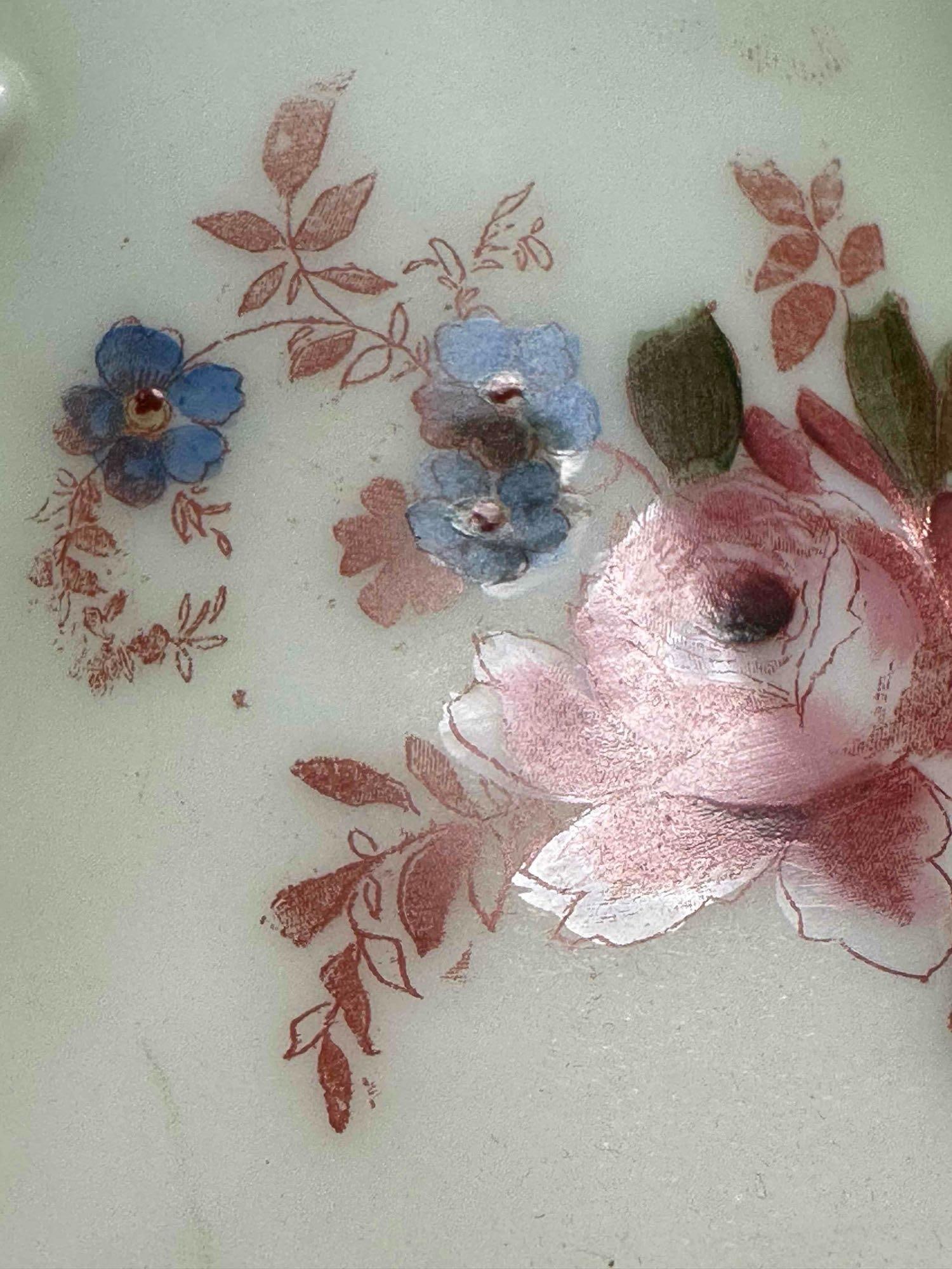 19th Century Satin Biscuit Jars Wavecrest (2) - 15