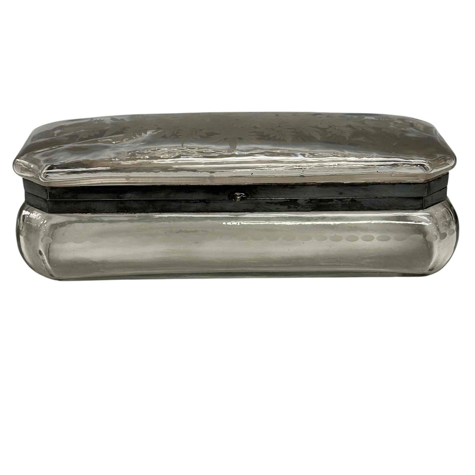 American Brilliant Period Cut Glass Glove Box (1 of 17)