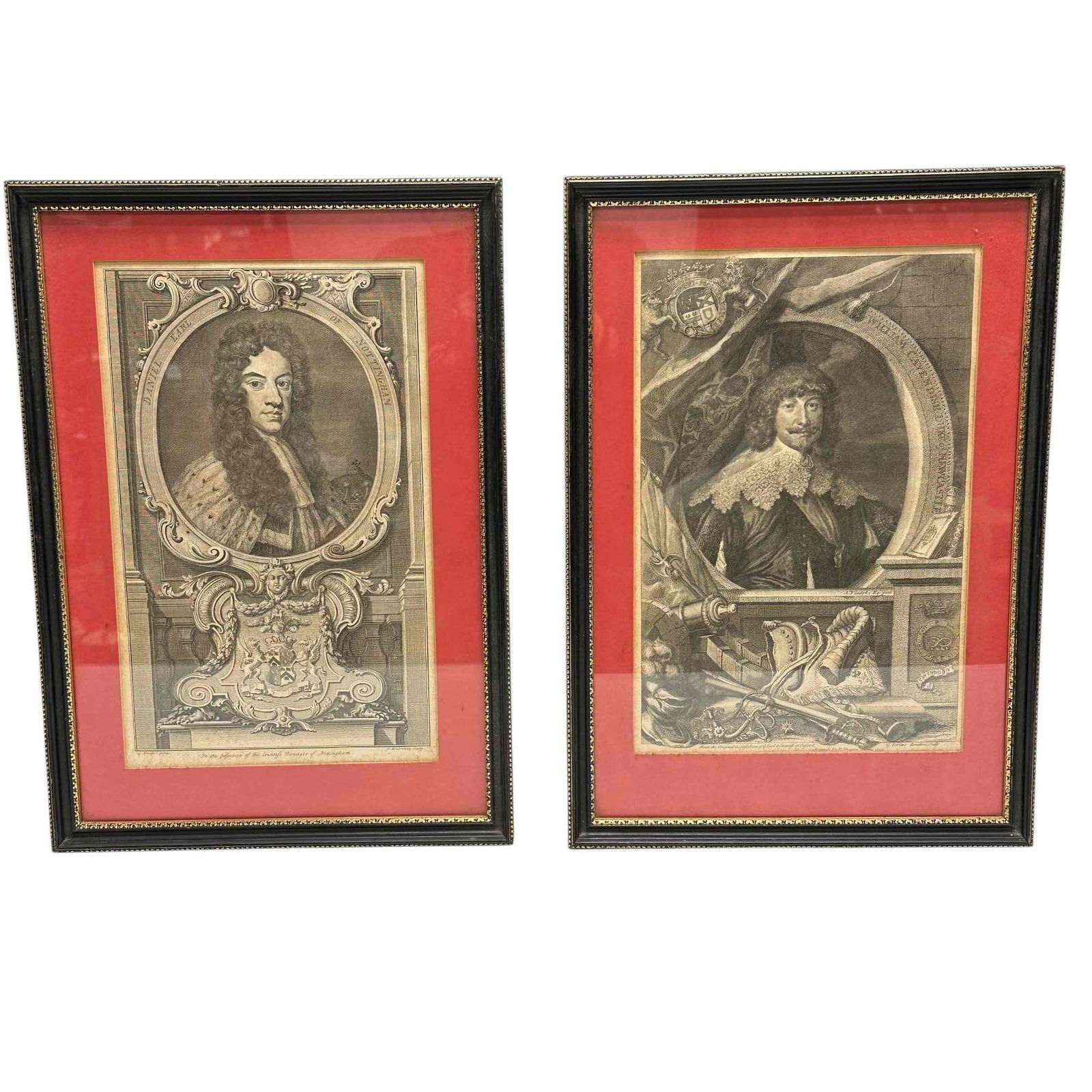 18th Century Engraved Portraits of Royals Framed and Matted (2) (1 of 20)