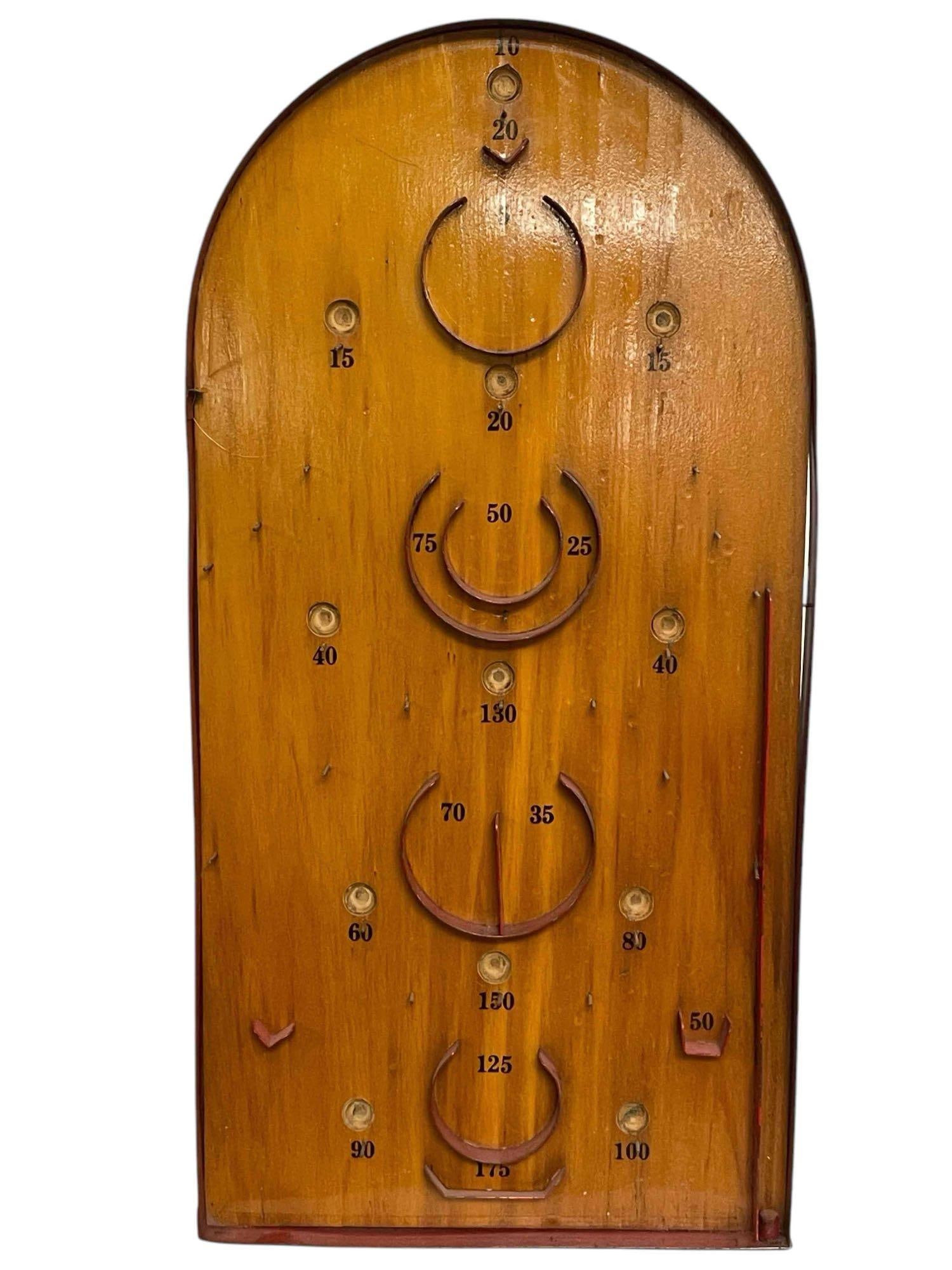 Candy Advertisement Bagatelle Board - Goldenberg's Chocolate Peanut Chews (1 of 13)