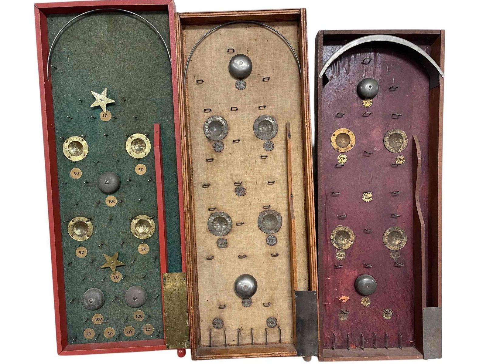 Three (3) Early Parlor Bagatelle Games - Milton Bradley & Redgrave (1 of 20)