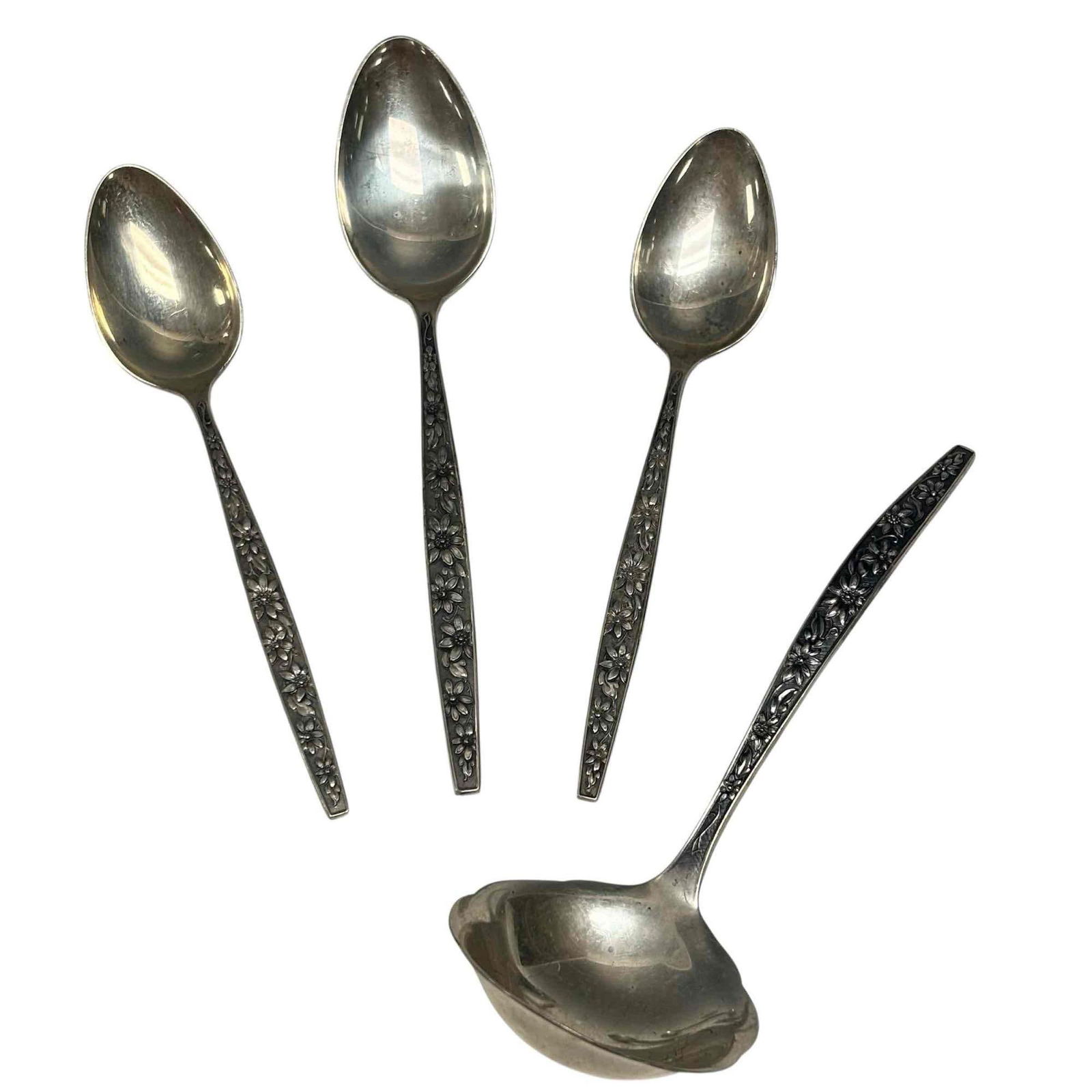 Towle "Meadow Song" Sterling Silver Flatware (4) (1 of 10)