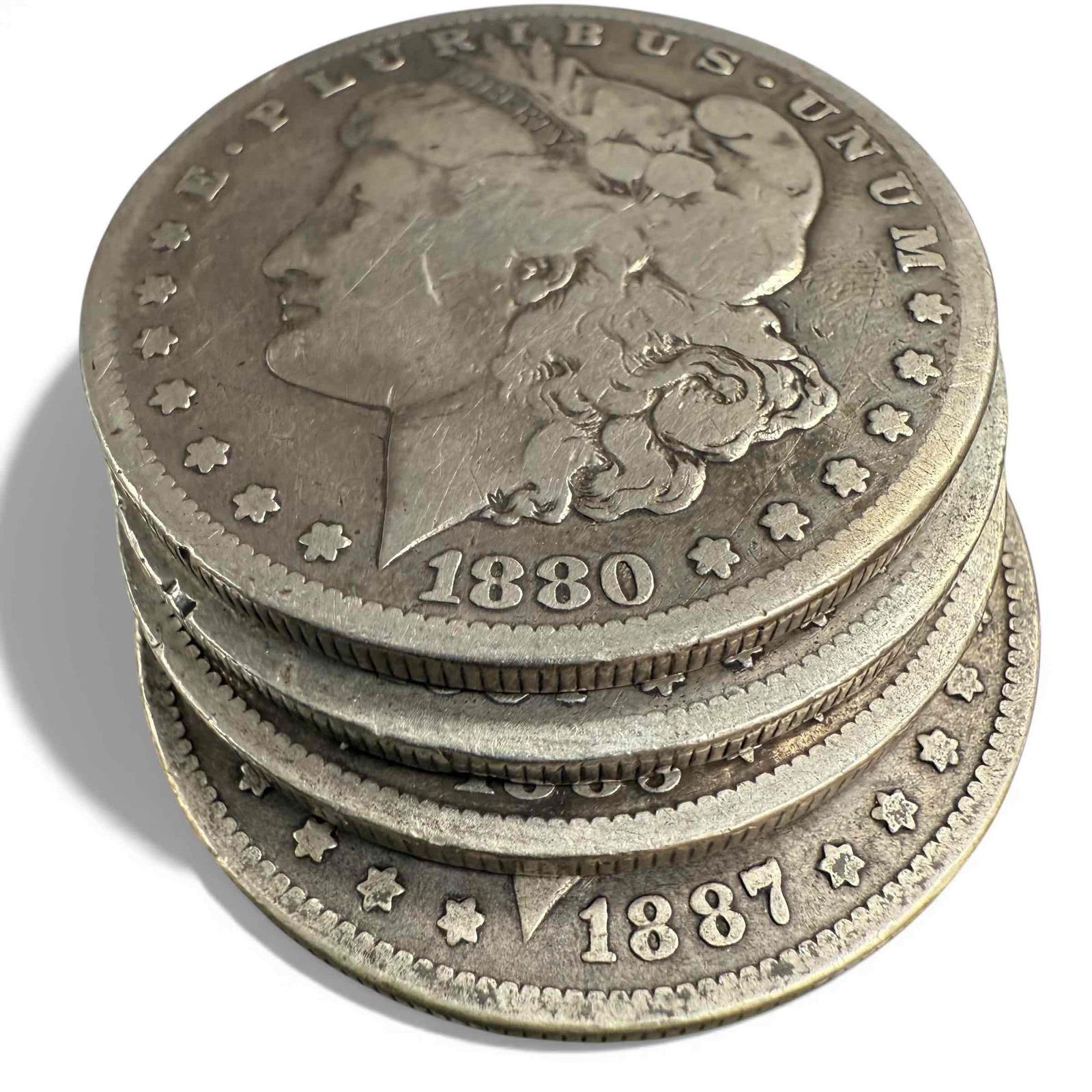 1880 to 1887 Morgan Silver Dollars (4) (1 of 15)