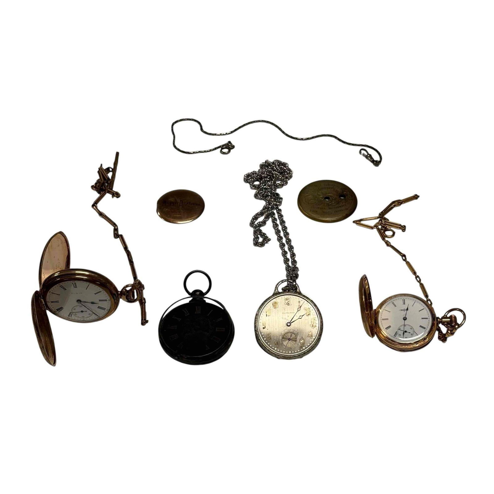 Gold Filled Antique Pocket Watches and Chains (4) (1 of 19)