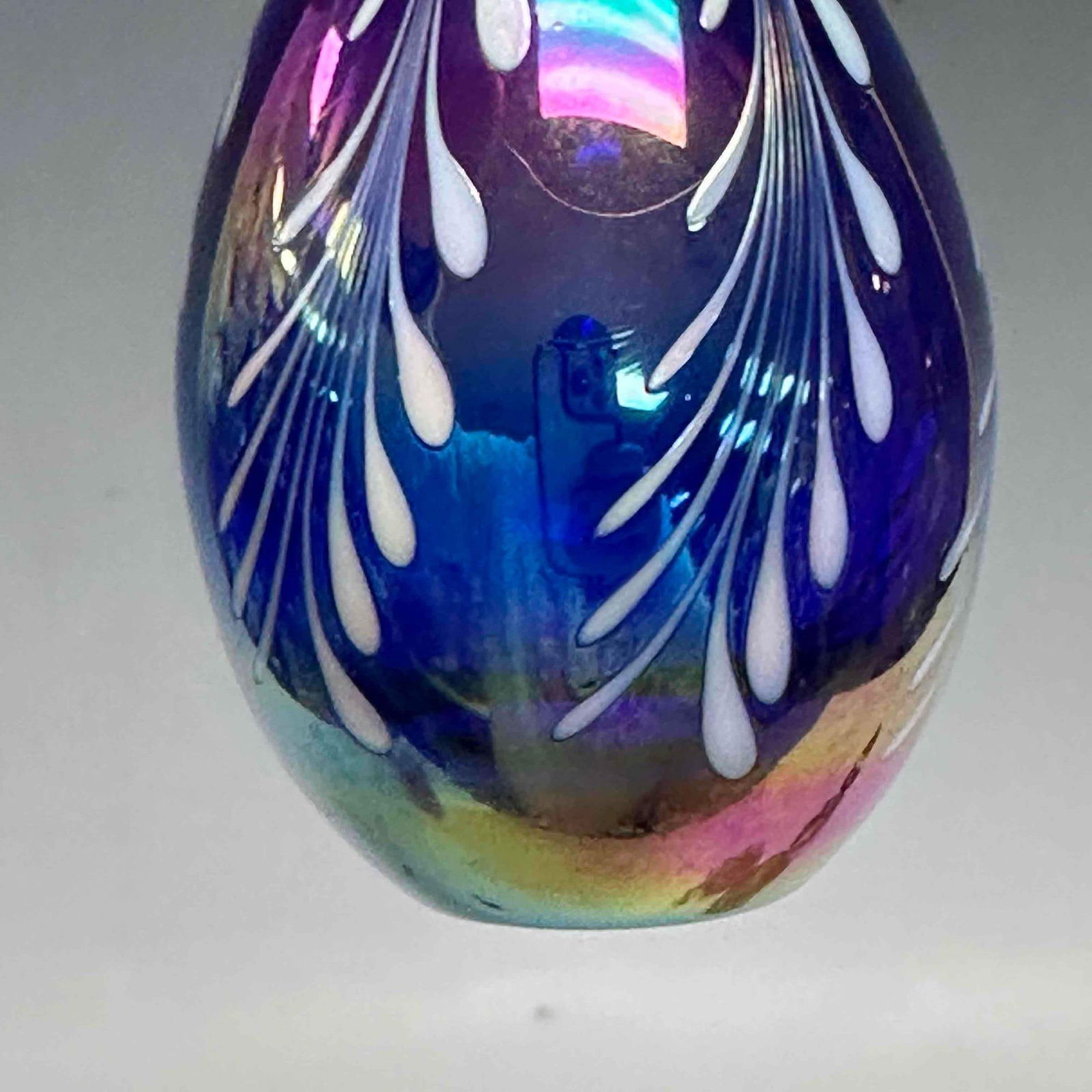 Art Glass Perfume Bottle Decanters (4) - 6