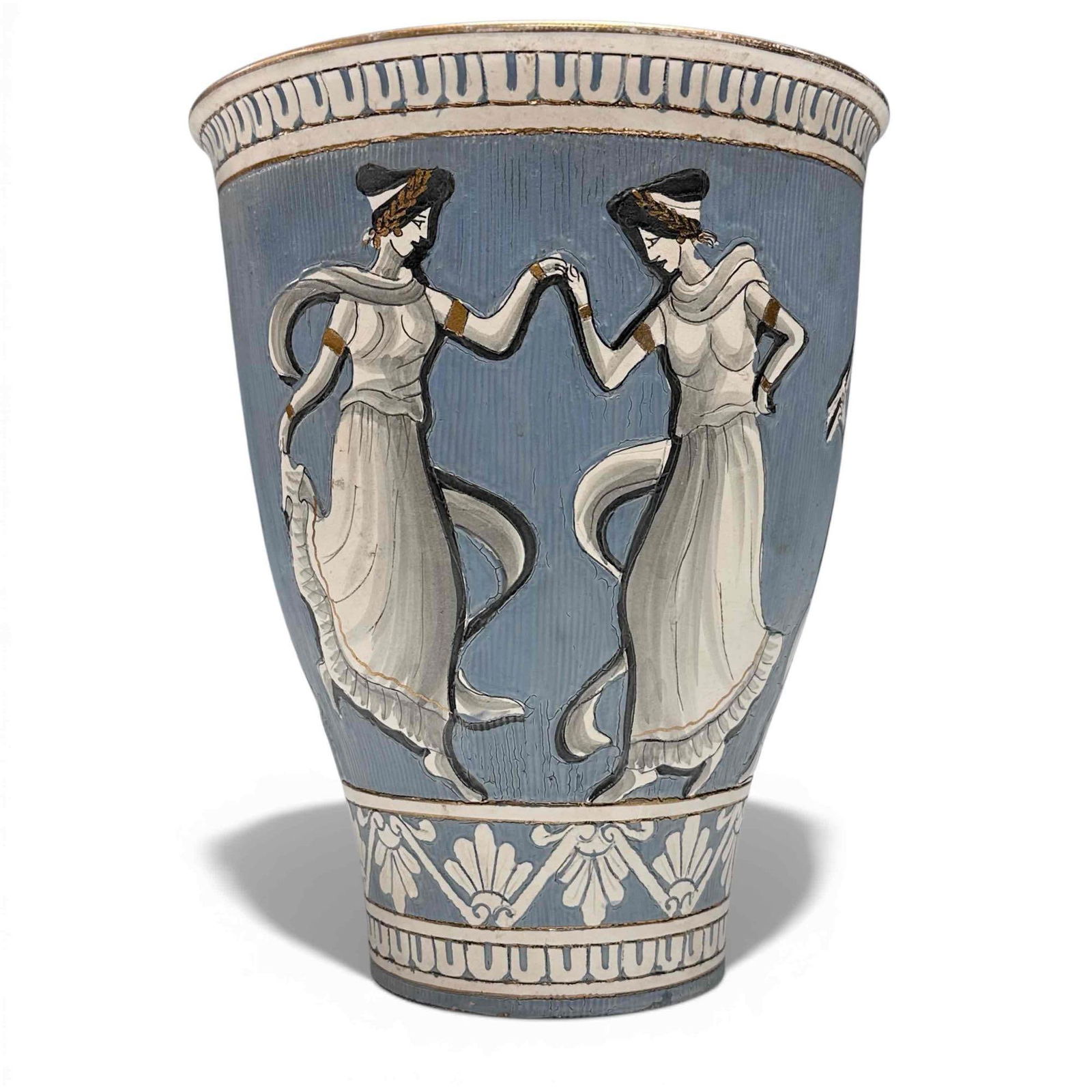 Neoclassical Hand Painted Majolica Jardiniere Deruta, Italy (1 of 17)