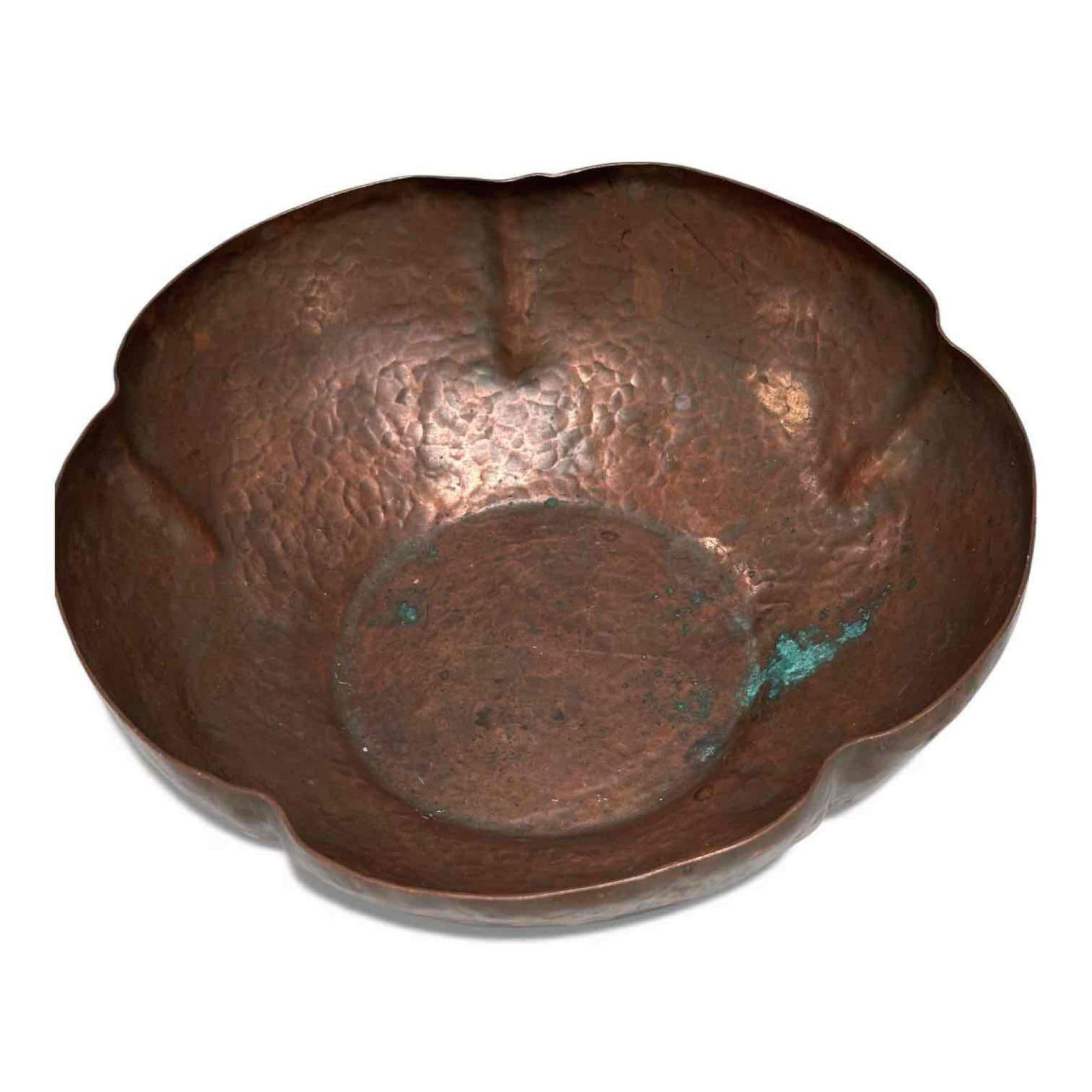 Arts and Crafts Hammered Bowl (1 of 11)